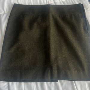 Wool skirt - hunter green